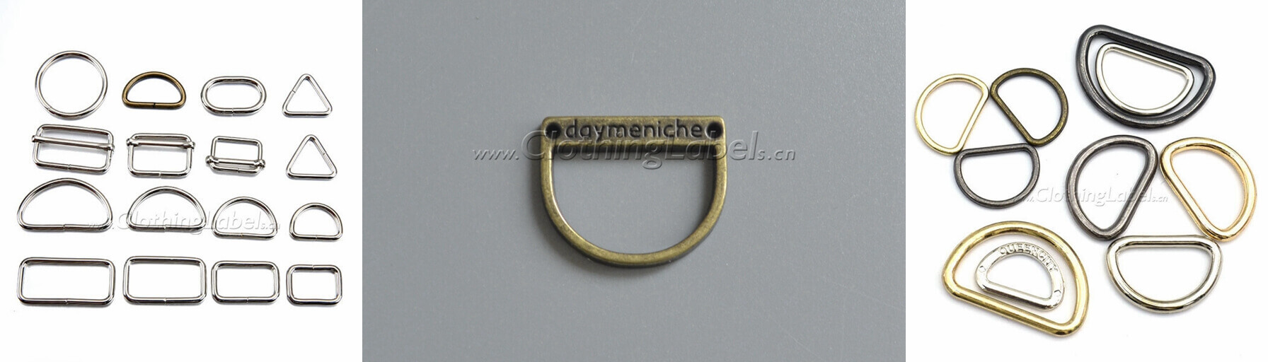 D rings for fashion brands