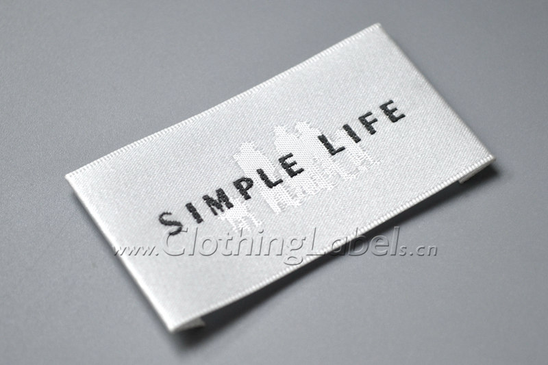 Taffeta woven labels for clothing | ClothingLabels.cn