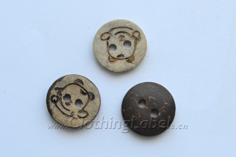 Custom wooden buttons for sewing | ClothingLabels.cn