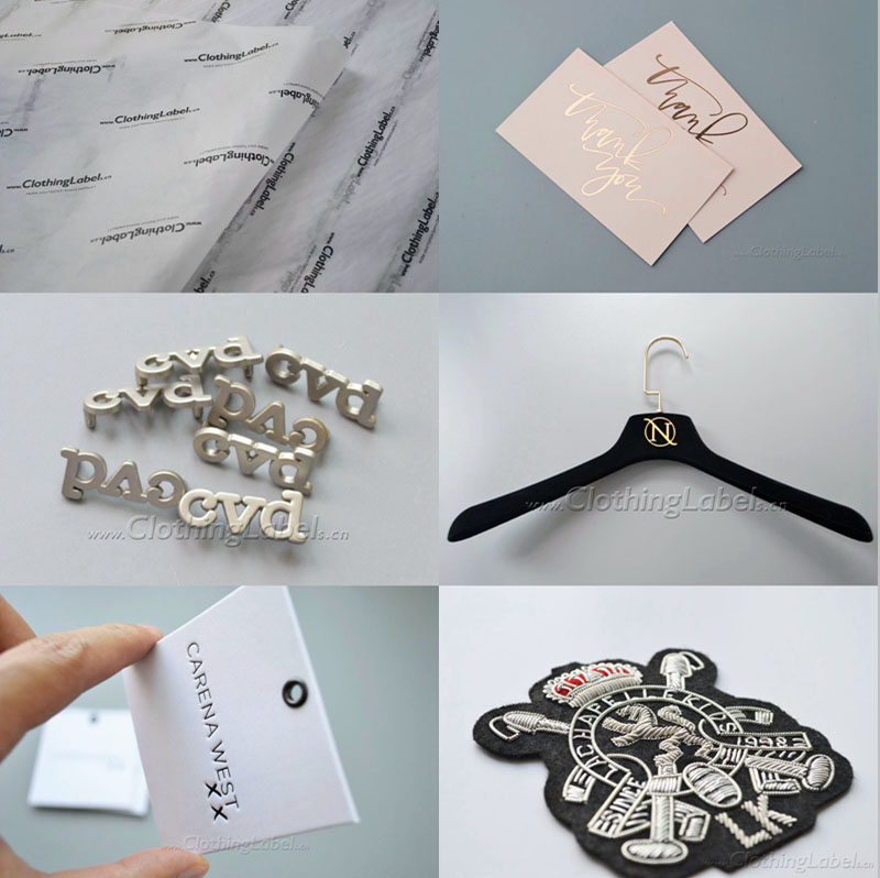Clothing tags and labels