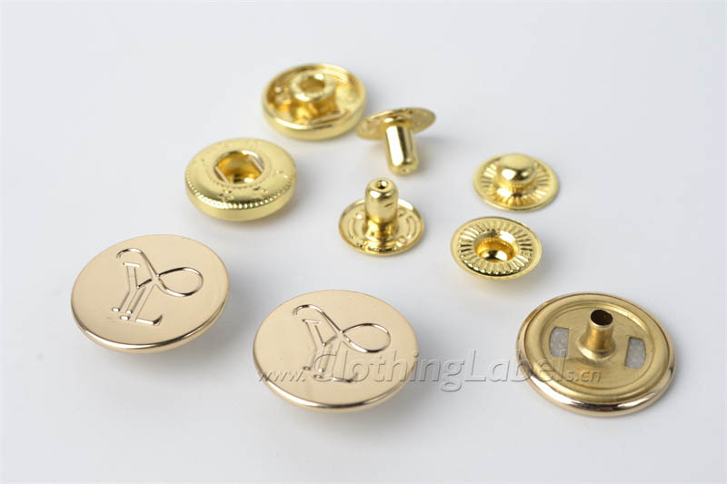 Custom Jeans Buttons for Clothing Garments