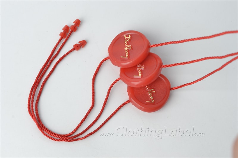 Sale hang tag string for clothing line