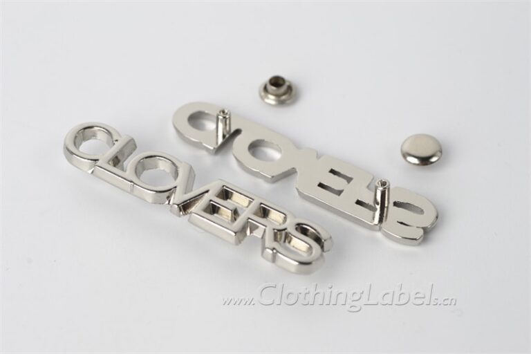 Image of metal labels | ClothingLabels.cn