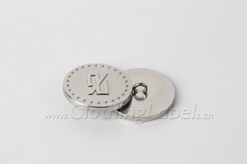 Custom metal & plastic shank buttons